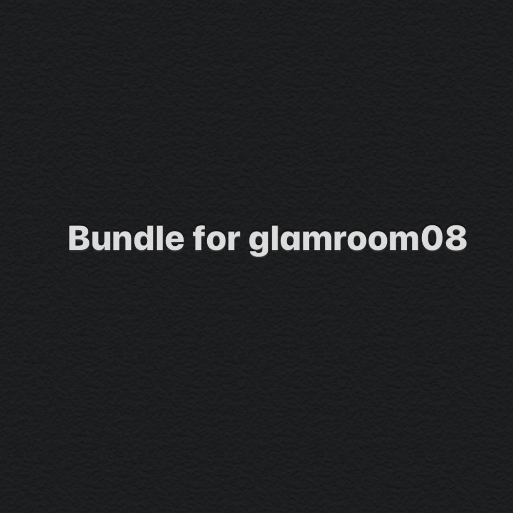 Bundle for glamroom08